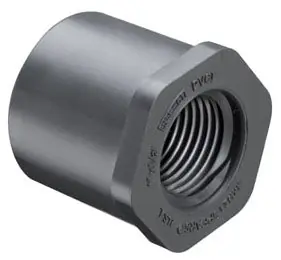 Spears 838-130 Bushing Fitting 1 x 1/2 PVC Schedule 80 Spigot x Female Threaded