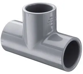 Spears 801-005C Standard Tee, 1/2 CPVC Socket SCH 80