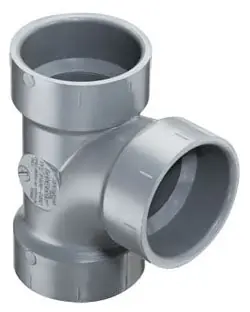 SK0459373-US20260702-105043-0 Spears P400-030C SLW3T 3 CPVC LabWaste San Tee Hub x Hub x Hub - Image 1