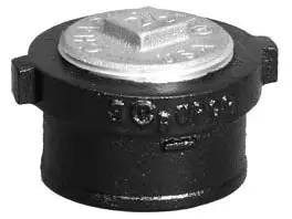 SK0459390-US20260702-105043-0 Charlotte Pipe and Foundry 00599 NHP4IBCO 4 Iron Body Clean-Out with PVC Plug - Image 1