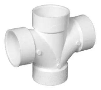 SK0459450-US20260702-105043-0 Charlotte Pipe and Foundry 03510 DWV2X 2 Double Sanitary Tee - Image 1