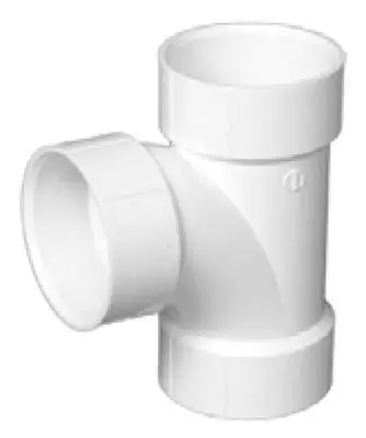 Charlotte Pipe and Foundry 03482 DWV4TSTR 4 Sanitary Tee Street