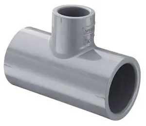 SK0459490-US20260702-105043-0 Spears 801-131C Reducing Tee, 1 x 1 x 3/4 in, Socket, SCH 80 - Image 1