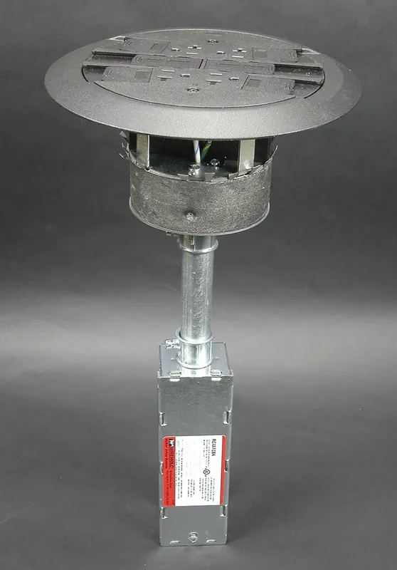SK0459691-US20260702-105043-0 Legrand RC4ATCAL Wiremold Multi-Service Assembled Poke-Thru Device 20A 8-1/4 Inch Diameter - Image 1