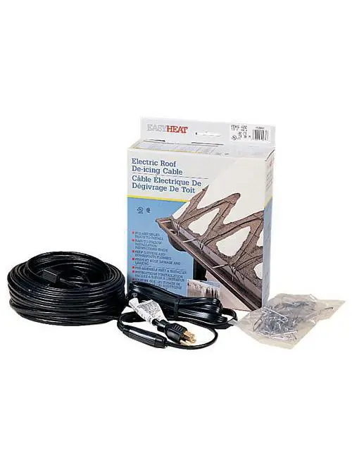 EasyHeat ADKS-1000 200 Foot Roof Snow Deicing Kit