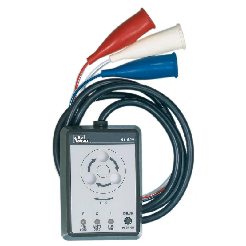 SK0459902-US20260702-105043-0 Ideal 61-520 3-Phase/Motor Rotation Tester 3 Ph Phase - Image 1