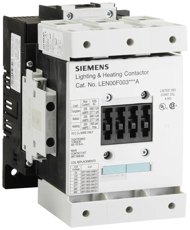 SK0460144-US20260702-105043-0 Siemens LEN00F003480A Contactor LE,200A - Image 1
