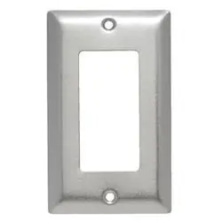 SK0460365-US20260702-105043-0 Pass & Seymour SS26 Decorator Wallplate 302/304 Stainless Steel Standard 1-Gang - Image 1