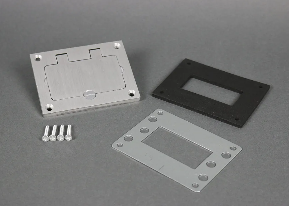 SK0460470-US20260702-105043-0 Wiremold 828GFITCAL Floor Box GFI Face Plate - Image 1