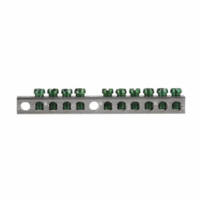 Eaton GBK10 Ground Bar Kit 4.29 Inch 14 to 10 AWG/14 to 4 AWG 10-Terminal Replacement MPN