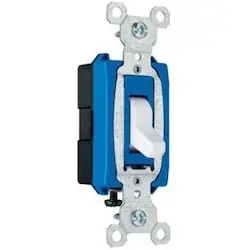 Pass & Seymour CS15AC1W 15A 120-277V S/P SW - TOGGLE