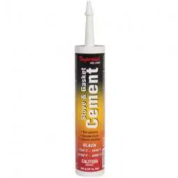 True Value KK0076 10.3-oz. Black Cement/Mortar Cartridge
