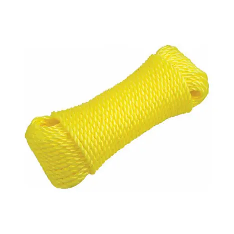 True Value 643661 TG 3/8X50 YEL POLY ROPE