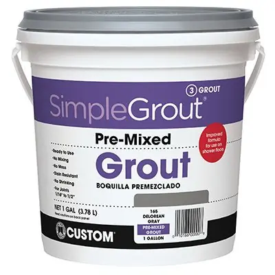 SK0461969-US20260702-105043-0 TRUE VALUE PMG1651-2 Gallon Delorean Gray Pre-Mixed Grout - Image 1