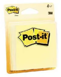 SK0461984-US20260702-105043-0 TRUE VALUE 5400A 3M COMPANY 4PK YEL Post-It Pads - Image 1