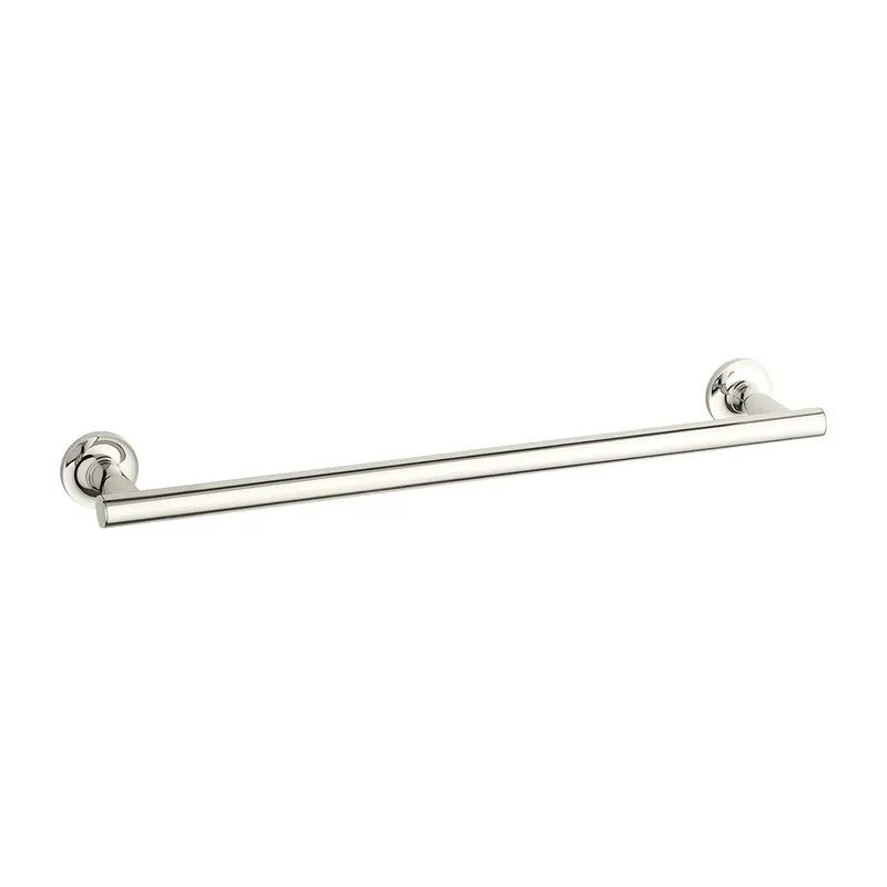 KOHLER 087206870699 K-14435-SN Purist 18 Towel Bar Polished Nickel