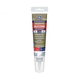 TRUE VALUE GE286 GE 2.8-oz. Silicone ll Kitchen & Bath Caulk, Almond