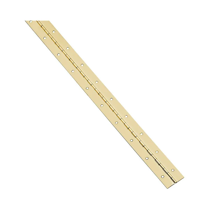SK0462755-US20260702-105043-0 TRUE VALUE N148-205 1-1/16 X 30 Continuous Hinge Comes With Screws - Bright Brass Finish - Image 1