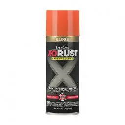 SK0463023-US20260702-105043-0 TRUE VALUE XOP27-AER X-O Rust Anti-Rust Enamel Paint & Primer, Safety Orange Gloss, 12-oz. Spray - Image 1