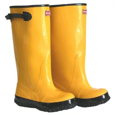 TRUE VALUE 2KP448114 17-In. Waterproof Yellow Boots Size 14