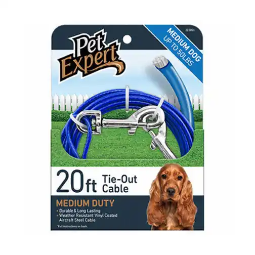 TRUE VALUE PE223853 PE 20 LW DOG TIE OUT