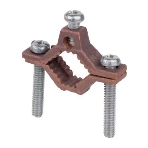 True Value 36010 1/2 x 1-Inch Brass Heavy Duty Ground Clamp