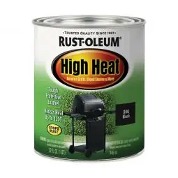TRUE VALUE 7778-502 Qt Bbq Sn Black Paint