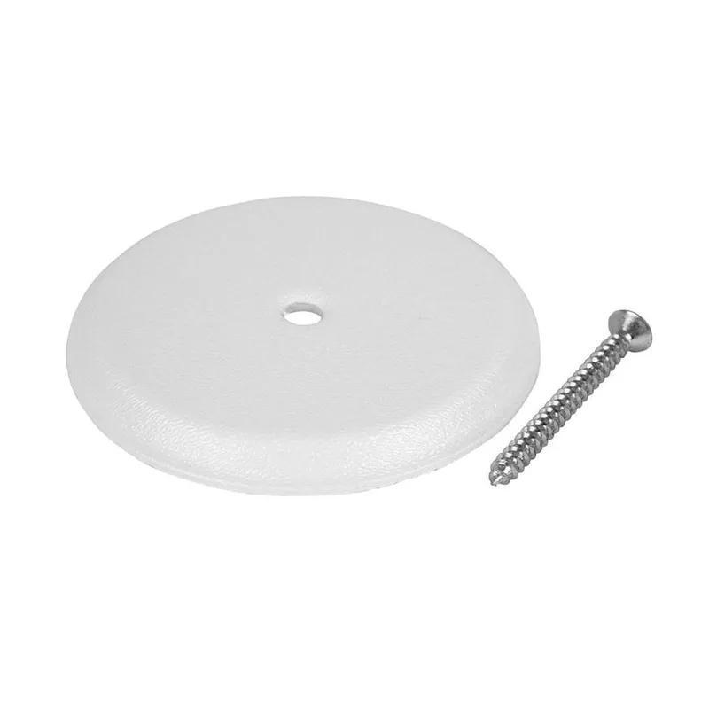 Jones Stephens CCPFw0514 5-1/4 Plst Cleanout Cover/Wh
