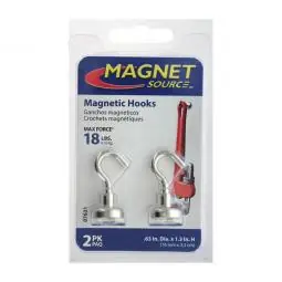 TRUE VALUE 07631 2PK #18 NEO MAGNET HOOK