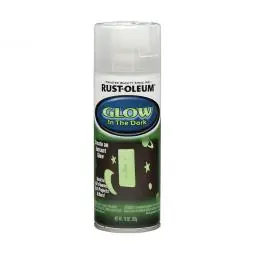 TRUE VALUE 267026 10Oz Glow In Dk Paint