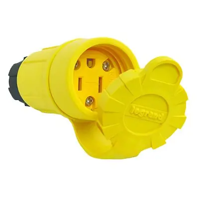 True Value PS15W47CCV3 Watertight Connector, 2-Pole, 15-Amp, 125-Volt