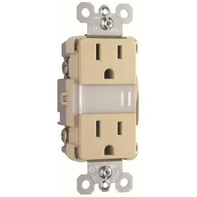 True Value NTL885TRICC6 LED Night Light, Auto-On, Ivory, 15-Amp