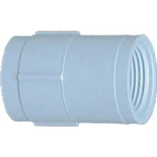 TRUE VALUE 30125 1/2 White Coupling