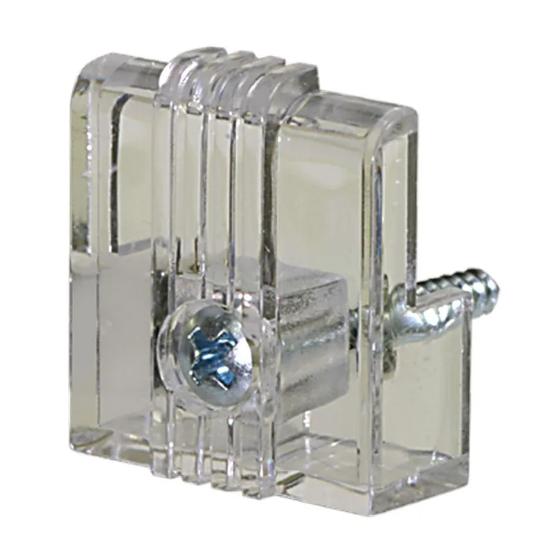 TRUE VALUE 122201 4-Pack Heavy Duty Clear Mirror Holders