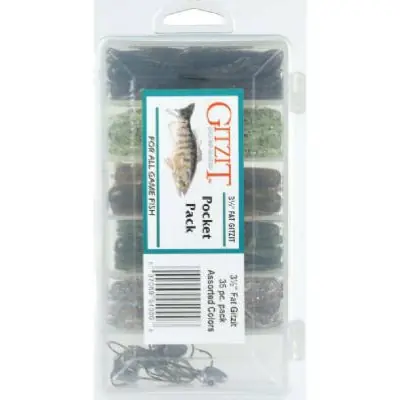 True Value 0290-0191 Fishing Lure Kit, Fat Gitzit, 35-Pk.