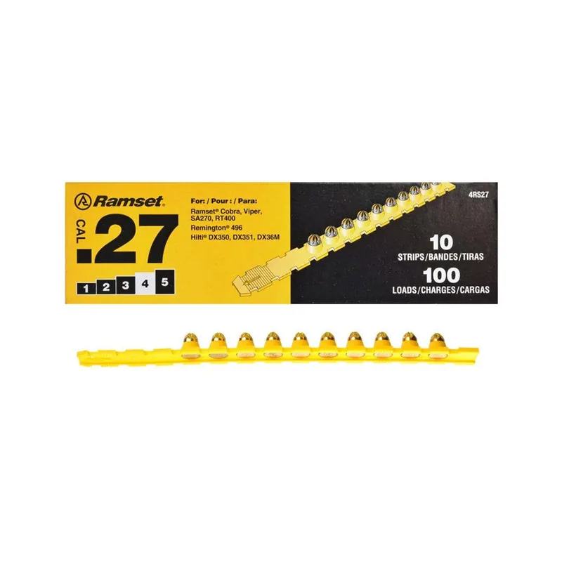 SK0465003-US20260702-105043-0 TRUE VALUE 667 Ramset 100-Pack .27-Caliber Yellow Strip Load - Image 1