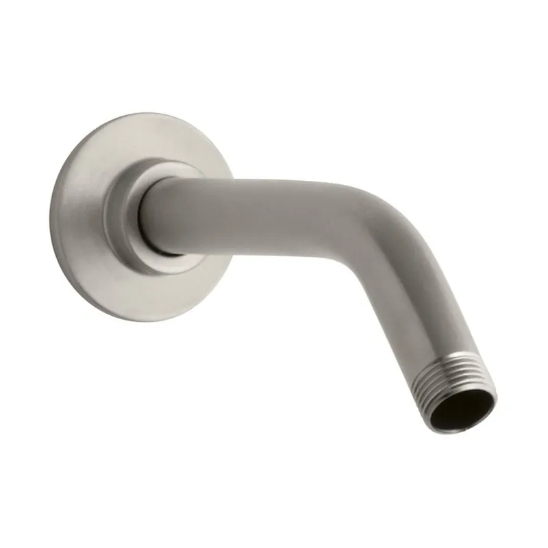 Kohler 040688831190 K-7397-BN Shower Arm 7 1/2 with 1/2 Connection and Flange Vibrant Brushed Nickel