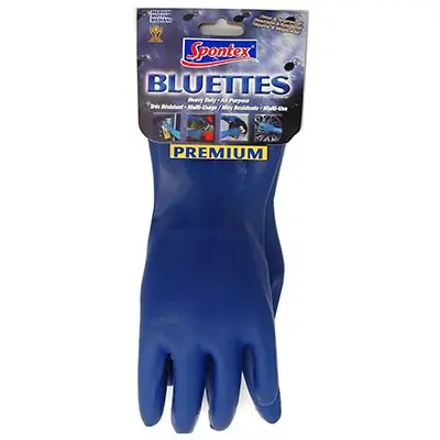 True Value 18005 Bluettes Medium Heavy-Duty Neoprene Household Gloves