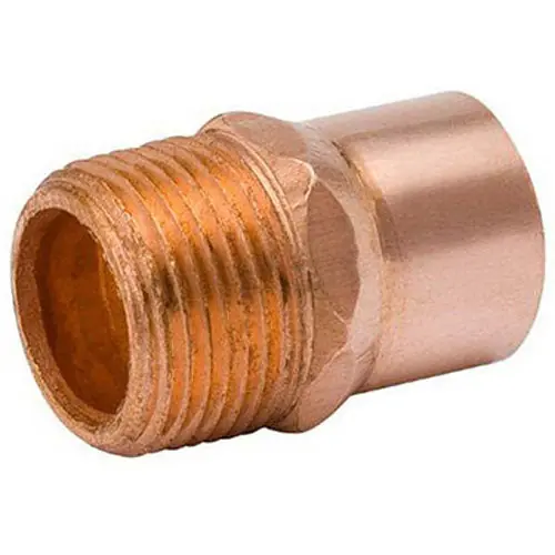 True Value W61187 ANVIL INTERNATIONAL 2 COP Male Pipe Thread Adapter