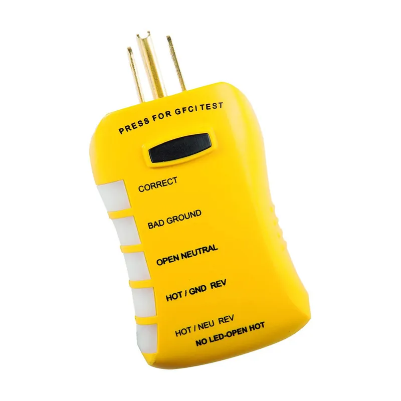 TRUE VALUE HGT6520 STOP SHOCK GFCI TESTER