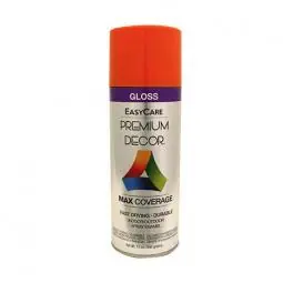 TRUE VALUE PDS101-AER PDS101-AER 12 Oz, Pumpkin Orange, Gloss Spray Enamel, Mir 1.4