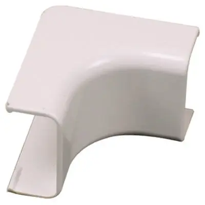 SK0466089-US20260702-105043-0 TRUE VALUE C57 Wiremold Cordmate II White Inside Elbow Cord Cover - Image 1