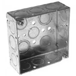 TRUE VALUE 8189 4 x 1-1/2-Inch Deep Welded Corners Square Box