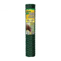 True Value 308452B 24-In. x 25-Ft. Green Poultry Netting