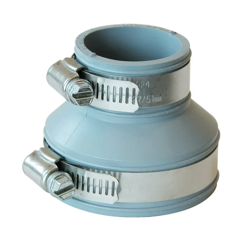 TRUE VALUE PDTC-215 2 Inch x 1-1/2 Inch or 1-1/4 Inch Tubular Drain Pipe Connector