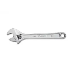 True Value AC212VS Crescent Adjustable Wrench, Chrome, 12-In.