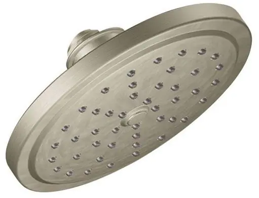 SK0466478-US20260702-105043-0 Moen S176BN Solace brushed nickel single function 7 rainfall shower head - Image 1