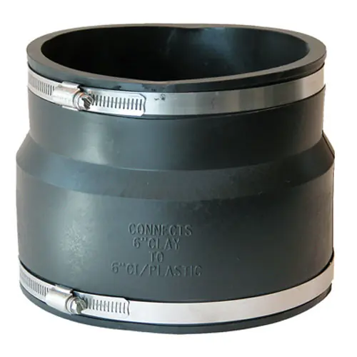 TRUE VALUE P1002-66 6 Inch Flexible Repair Coupling