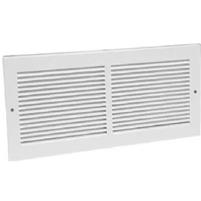 True Value 372W10X6 Imperial Group USA 10x6 White Return Grille