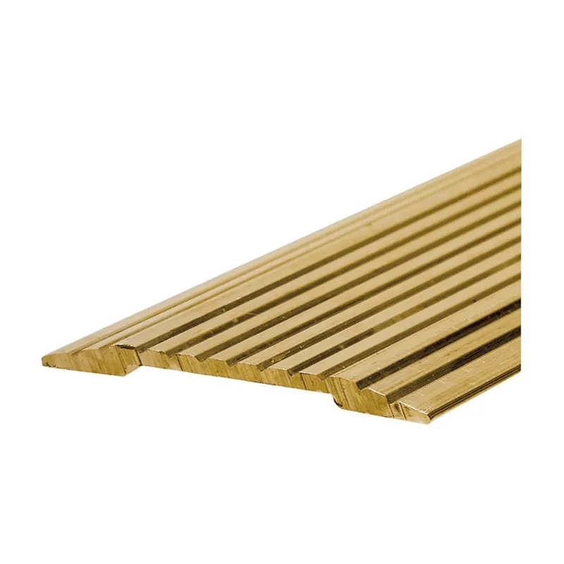 SK0466615-US20260702-105043-0 True Value H433FB/6 Frost King 1-1/4 x 72-Inch Brass Seam Binder - Image 1